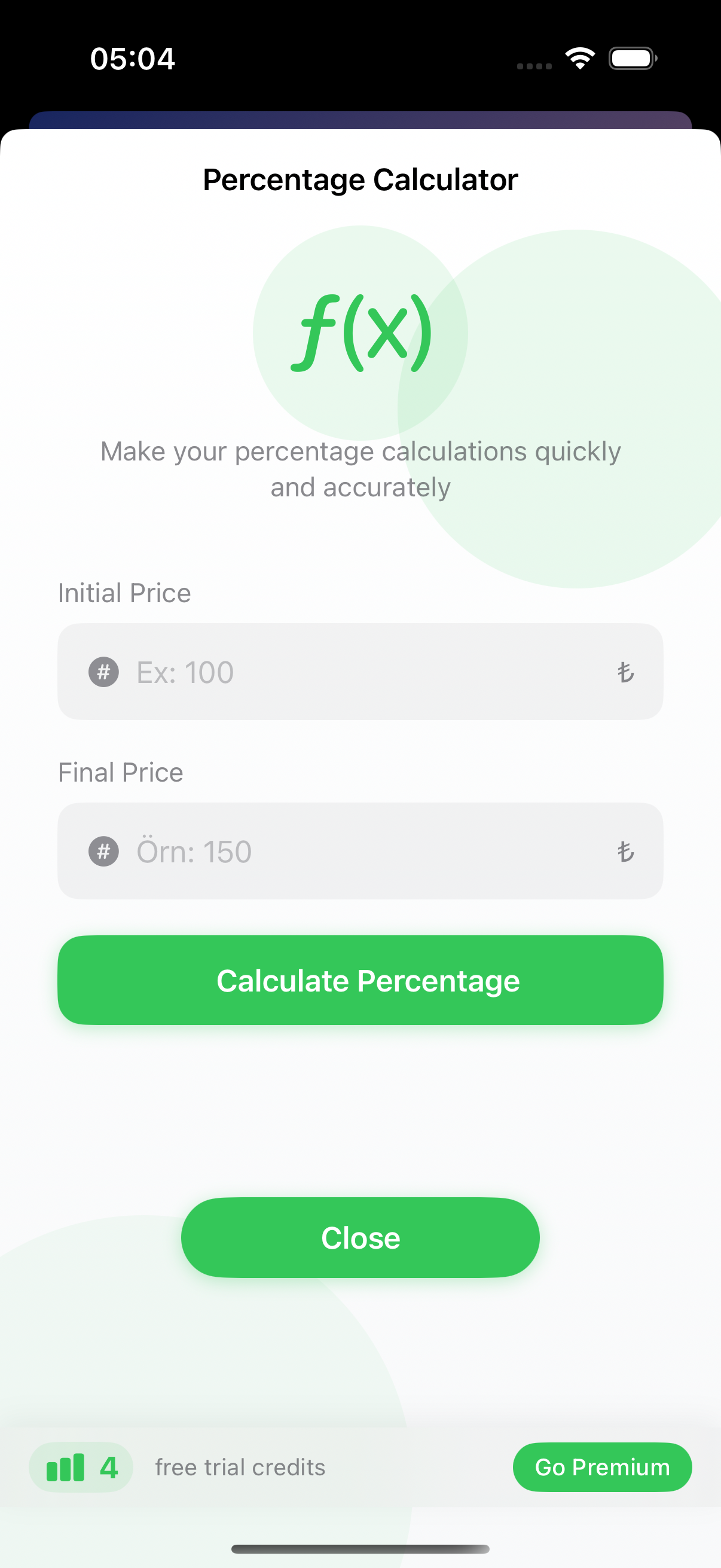 BBCalc Discount Calculator 2